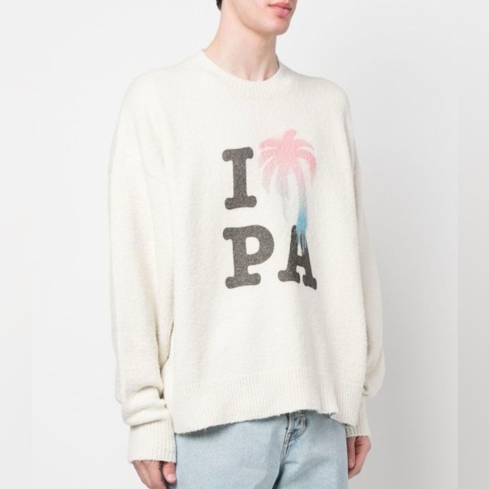 Palm Angels Love PA Knitted Jumper Sweater